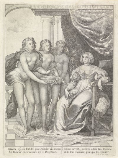 Ritratto di Amalia van Solms da Wenceslaus Hollar