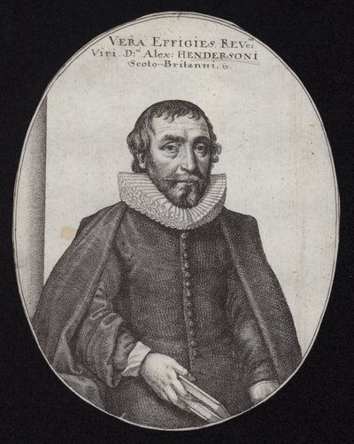 Reverendo Alexander Henderson da Wenceslaus Hollar