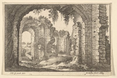 Rovine romane, 1673 da Wenceslaus Hollar