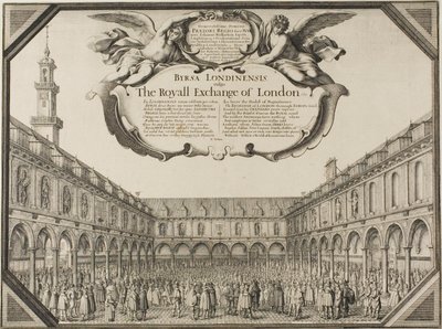 Borsa reale da Wenceslaus Hollar
