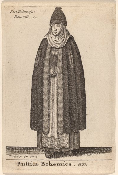 Rustica Bohemica da Wenceslaus Hollar