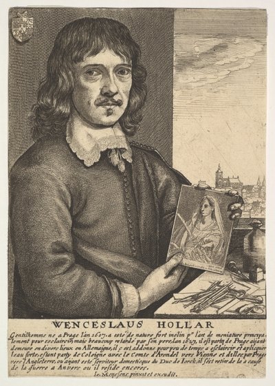 Autoritratto da Wenceslaus Hollar