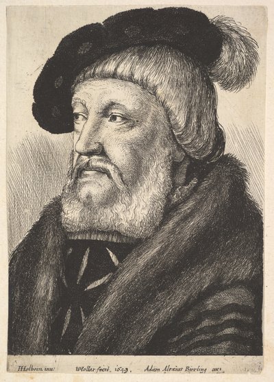 Sir William Butts, 1649 da Wenceslaus Hollar