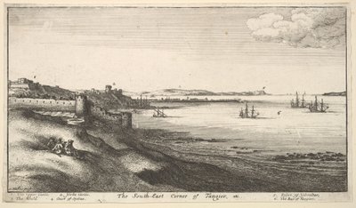 Angolo sud-est di Tangeri da Wenceslaus Hollar