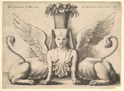 Sfinge con Due Corpi da Wenceslaus Hollar