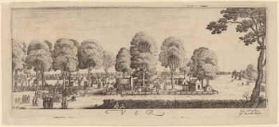 Primavera: Il Poligono di Tiro, c. 1628-1629 da Wenceslaus Hollar