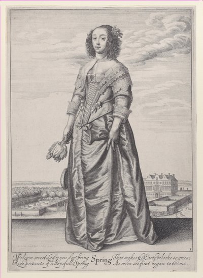 Primavera, da Le Stagioni da Wenceslaus Hollar