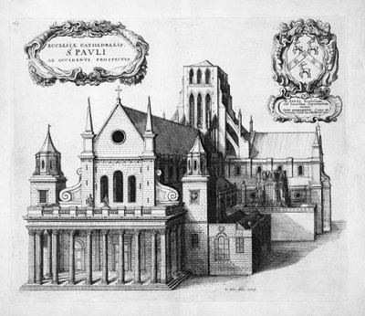 San Paolo da ovest da Wenceslaus Hollar