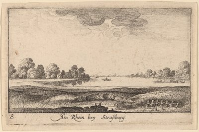 Strasburgo: La casa del pedaggio da Wenceslaus Hollar