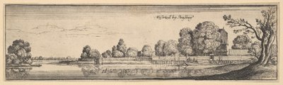 Strasburgo: La casa del pedaggio da Wenceslaus Hollar