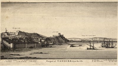 Tangeri dal S.E. da Wenceslaus Hollar