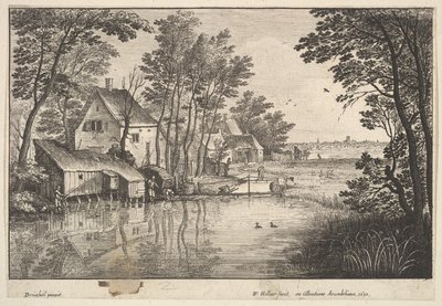Il Pescatore da Wenceslaus Hollar