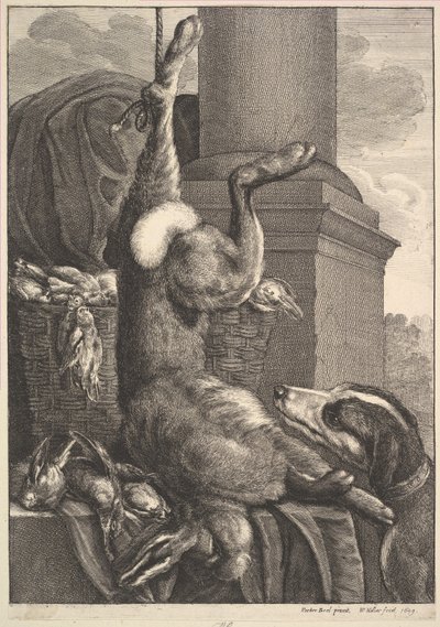 La lepre morta da Wenceslaus Hollar