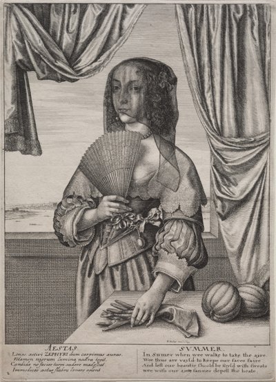Le Quattro Stagioni da Wenceslaus Hollar