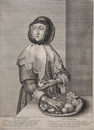 Le Quattro Stagioni: Autunno da Wenceslaus Hollar