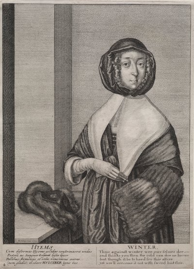 Le Quattro Stagioni: Inverno da Wenceslaus Hollar