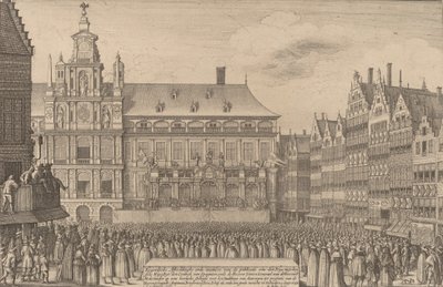 La pace di Münster da Wenceslaus Hollar