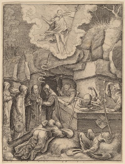 La Resurrezione da Wenceslaus Hollar