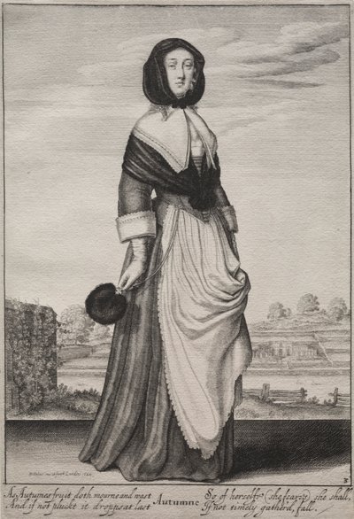 Le Stagioni: Autunno da Wenceslaus Hollar