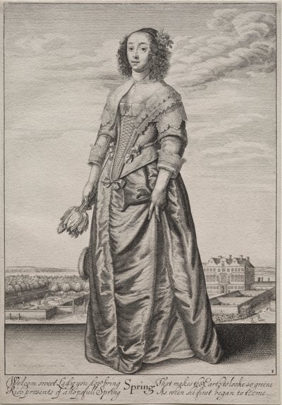 Le Stagioni: Primavera da Wenceslaus Hollar