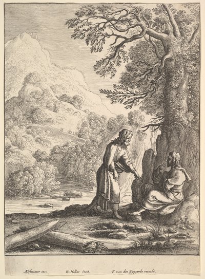 La Tentazione da Wenceslaus Hollar