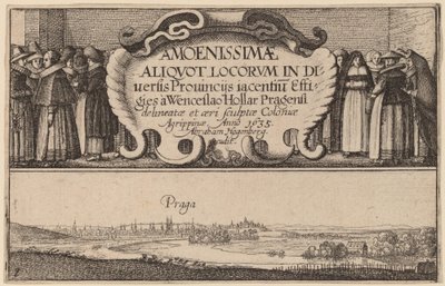 Pagina del titolo da Wenceslaus Hollar