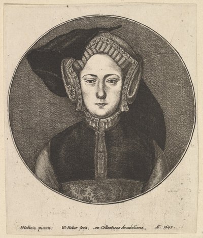 Donna sconosciuta da Wenceslaus Hollar