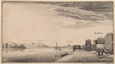 Vista di Lewenberg da Wenceslaus Hollar