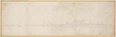 Veduta di Orsoy da Wenceslaus Hollar