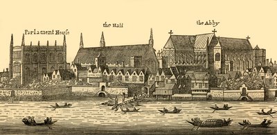Westminster nel 1640, 1881 da Wenceslaus Hollar