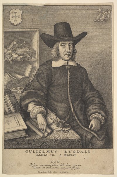 William Dugdale da Wenceslaus Hollar