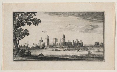 Castello di Windsor da Sud-Est da Wenceslaus Hollar