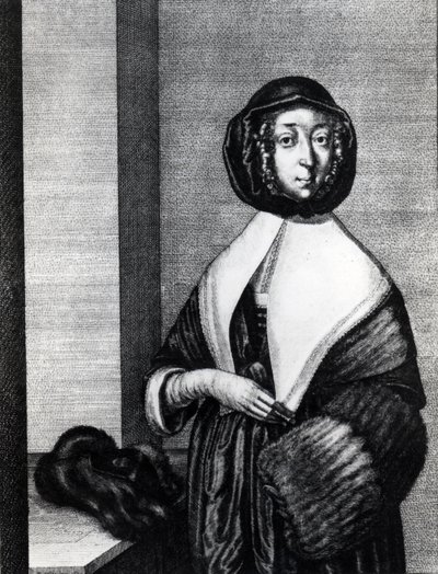 Inverno, 1641 da Wenceslaus Hollar
