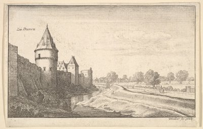 Zu Düren, 1664 da Wenceslaus Hollar