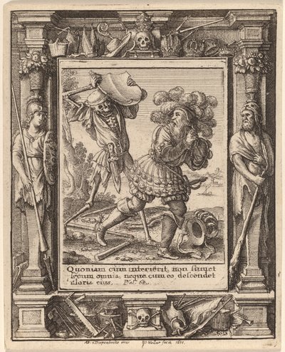 Conte da Wenceslaus Hollar after Hans Holbein the Younger after Abraham van Diepenbeeck