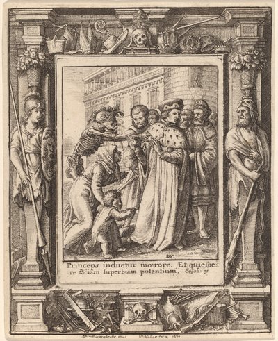 Duca da Wenceslaus Hollar after Hans Holbein the Younger after Abraham van Diepenbeeck