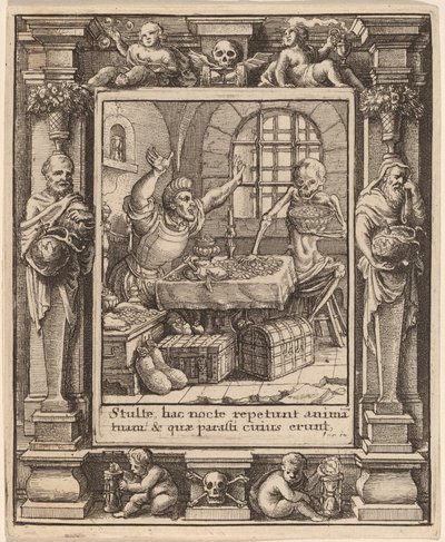 Avaro da Wenceslaus Hollar after Hans Holbein the Younger after Abraham van Diepenbeeck