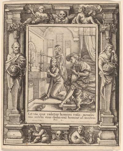 Suora da Wenceslaus Hollar after Hans Holbein the Younger after Abraham van Diepenbeeck