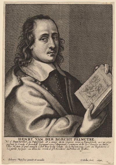 Henry van der Borcht, Pittore da Wenceslaus Hollar after Joannes Meyssens