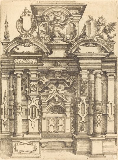 Portale trionfale da Wendel Dietterlin