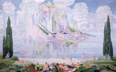 Meraviglia del mare, 1917 da Wenzel Hablik