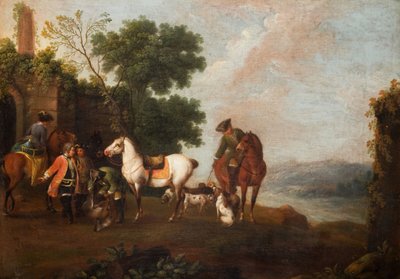 La caccia al cervo da Wenzel Ignaz Prasch