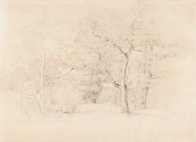 Paesaggio, boschetto da Werner Holmberg