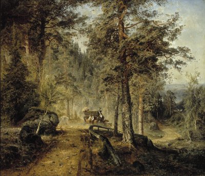 Strada a Häme (Una calda giornata estiva) da Werner Holmberg