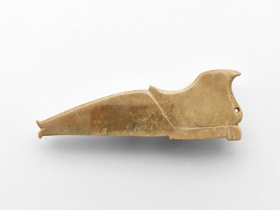Pendente a forma di uccello, c.1050-c.950 a.C. (giada) da Western Zhou Dynasty Chinese School