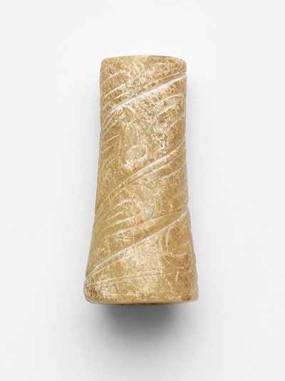 Ornamento tubolare da Western Zhou Dynasty Chinese School