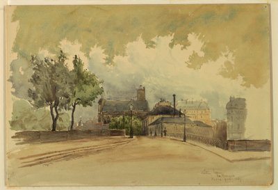 Disegno, La Marque, Parigi, 1887 da Whitney Warren Jr.