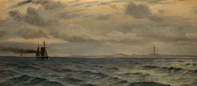 Al largo dello Skagerrak, 1884 da Whitworth Wallis