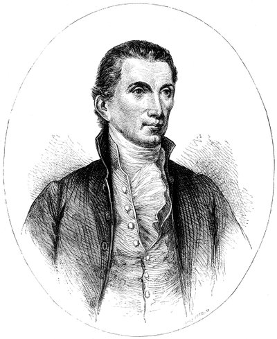 James Monroe, 5º presidente degli Stati Uniti, c1880 da Whymper