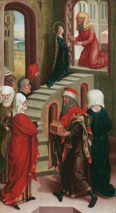 Ingresso al tempio di Maria da Wiener oder niederösterreichischer Maler